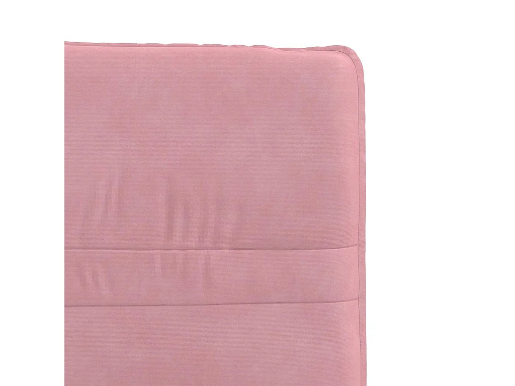 Eetkamerstoelen 4 stukkenfluweel roze