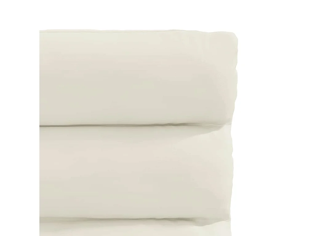 Chaises à manger lot de 4 Crème Velours