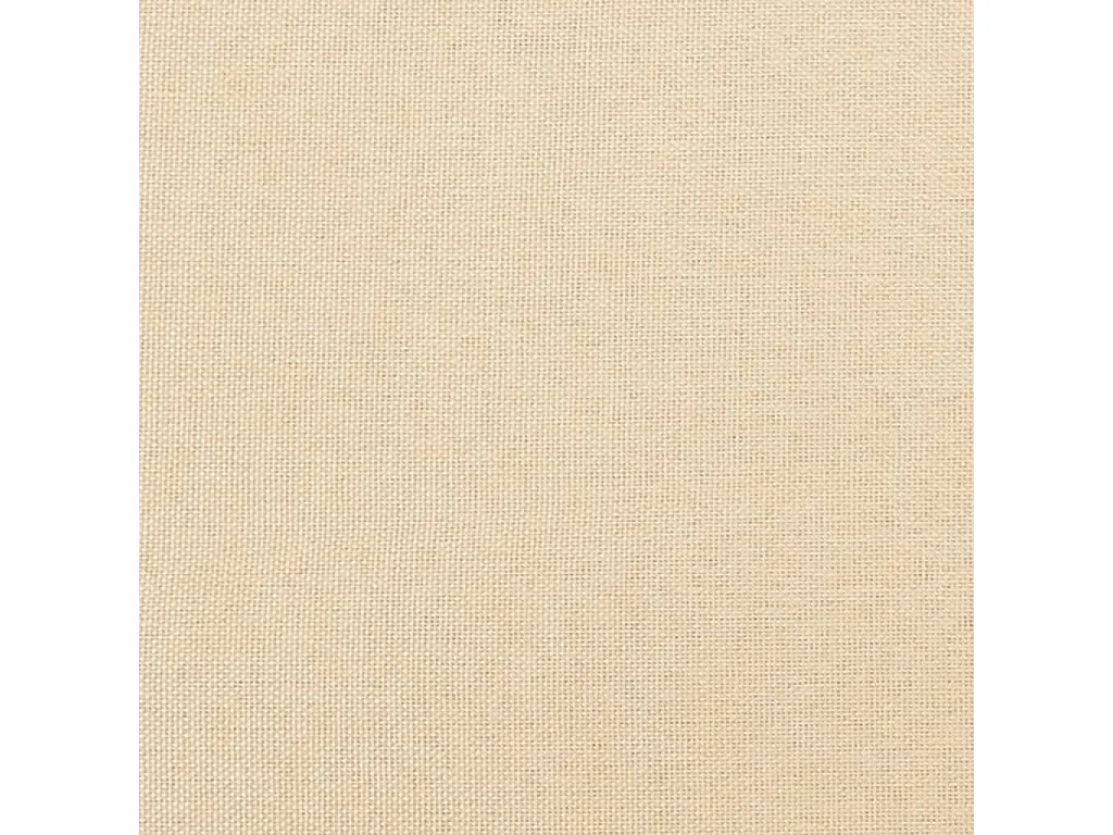 Sillas de comedor giratorias 2 unidades tela color crema