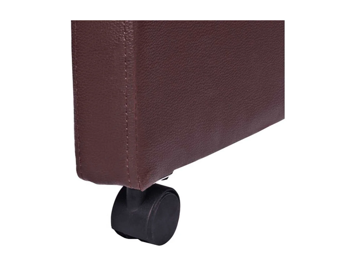 Eetkamerstoelen 2 st kunstleer bruin