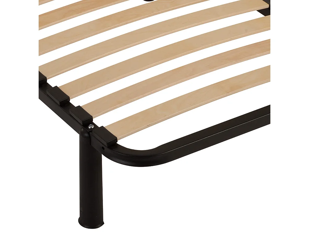 Sommier à lattes démontable + pieds 90x190 - 18 lattes bois - Fabrication française