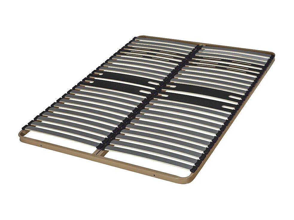 Sommier à lattes 140x190 C322 - 44 lattes bois - Fabrication française