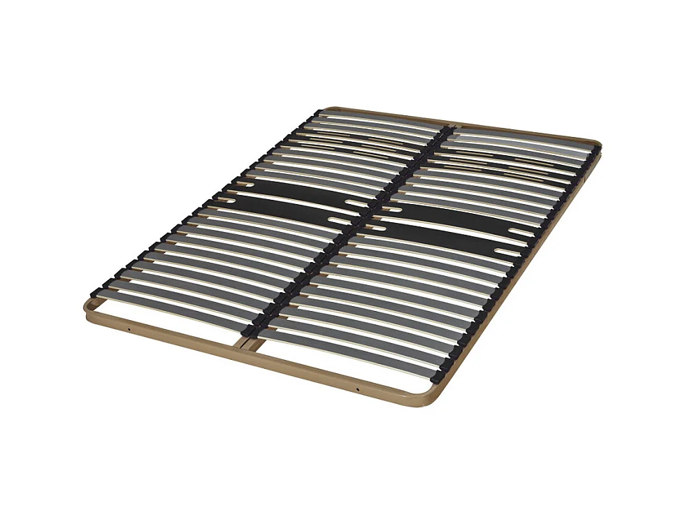 Sommier à lattes 140x190 C322 - 44 lattes bois - Fabrication française