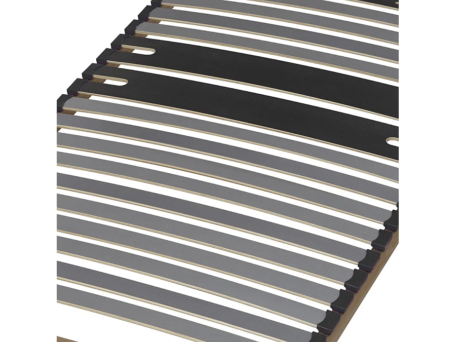 Sommier à lattes 90x200 C322 - 23 lattes bois - Fabrication française