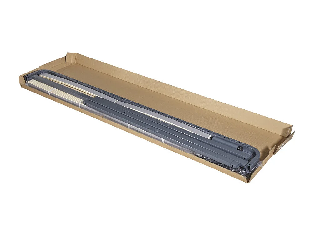 Sommier démontable + pieds 90x190 22 lattes - 22 lattes bois - Fabrication française