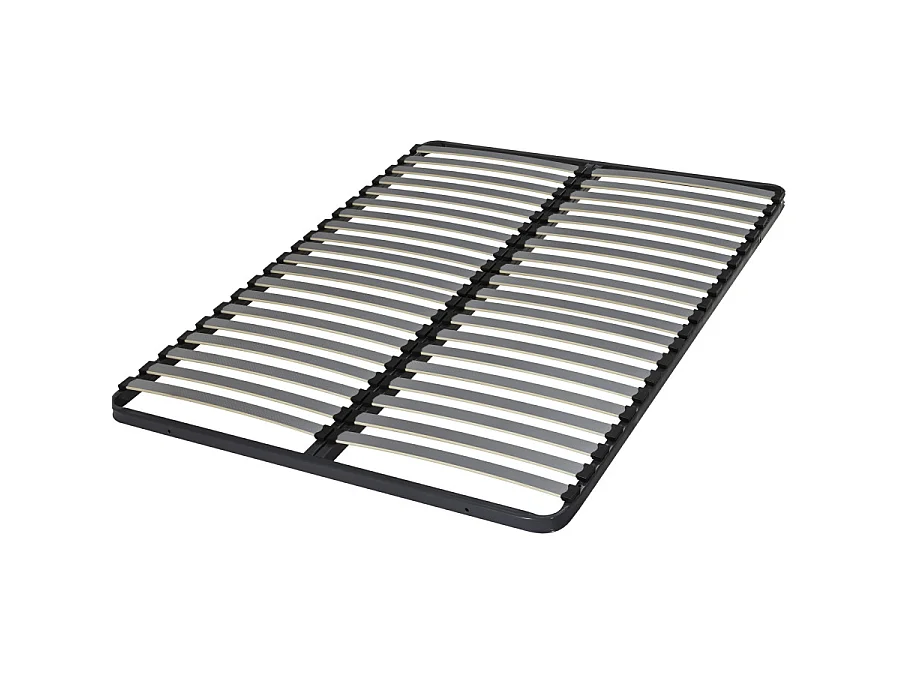 Sommier à lattes 160x200 C221 - 40 lattes bois - Fabrication française