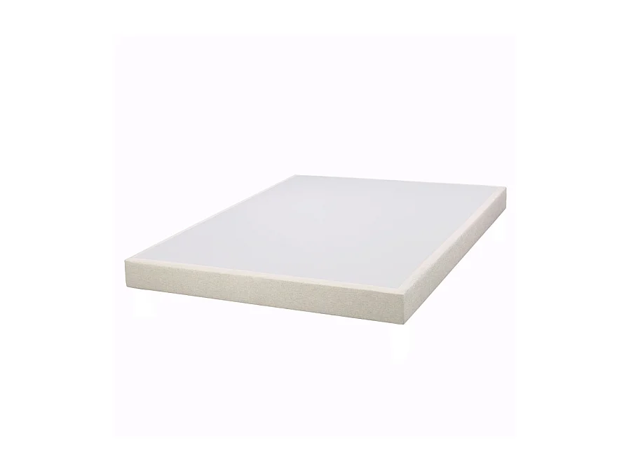 Sommier tapissier SR15 Sahara 160x200 Lattes bois massif - H.15 cm - Made in France