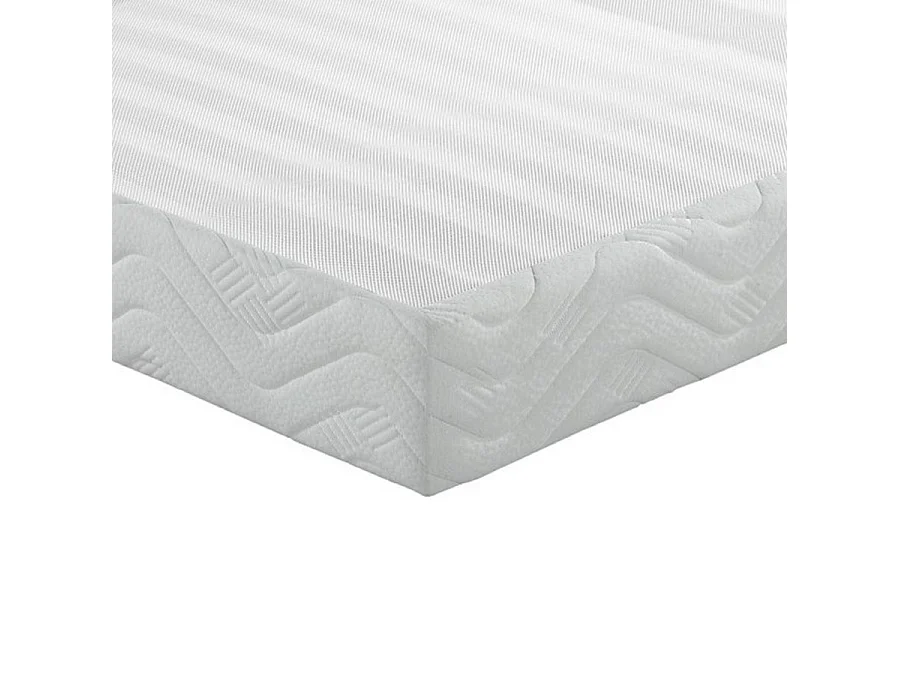 Sommier tapissier 80x200 Omega blanc 18 lattes