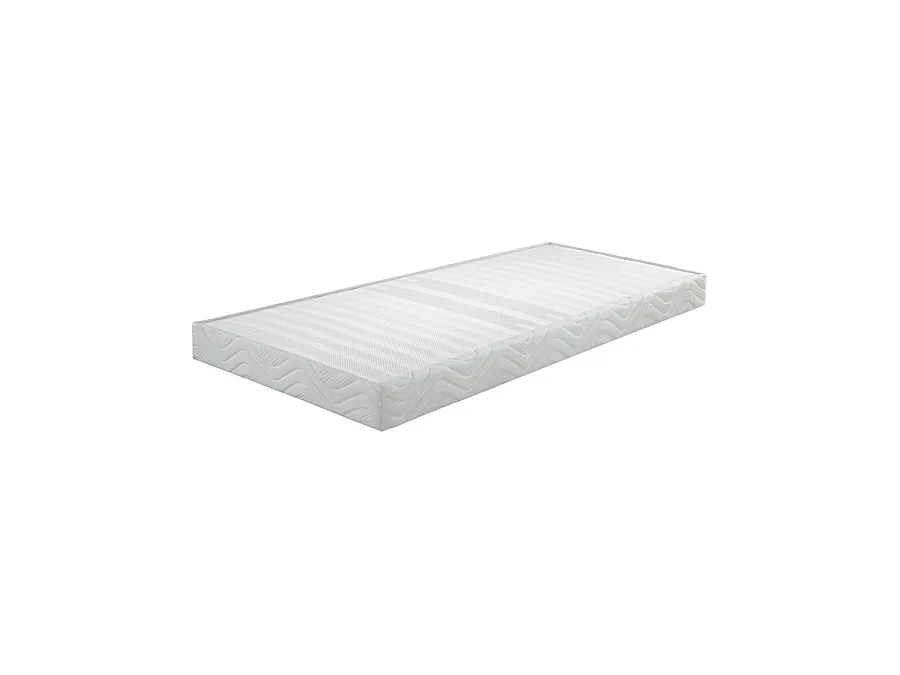 Sommier tapissier 70x190 Omega blanc 18 lattes