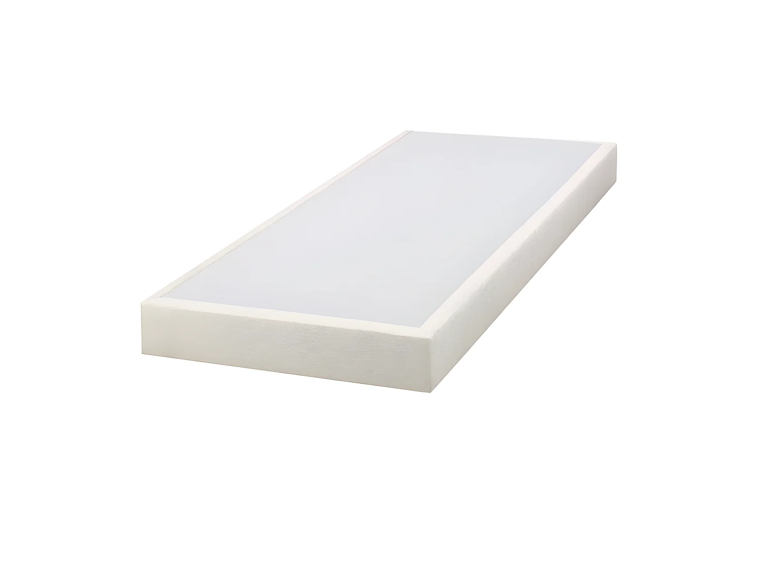 Sommier tapissier SR15 Sahara 90x190 Lattes bois massif - H.15 cm - Made in France