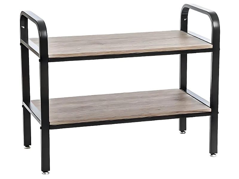 Range-Chaussures / Banc à chaussures 7 paires - L.71,5 x P.34 x H.57,5 cm