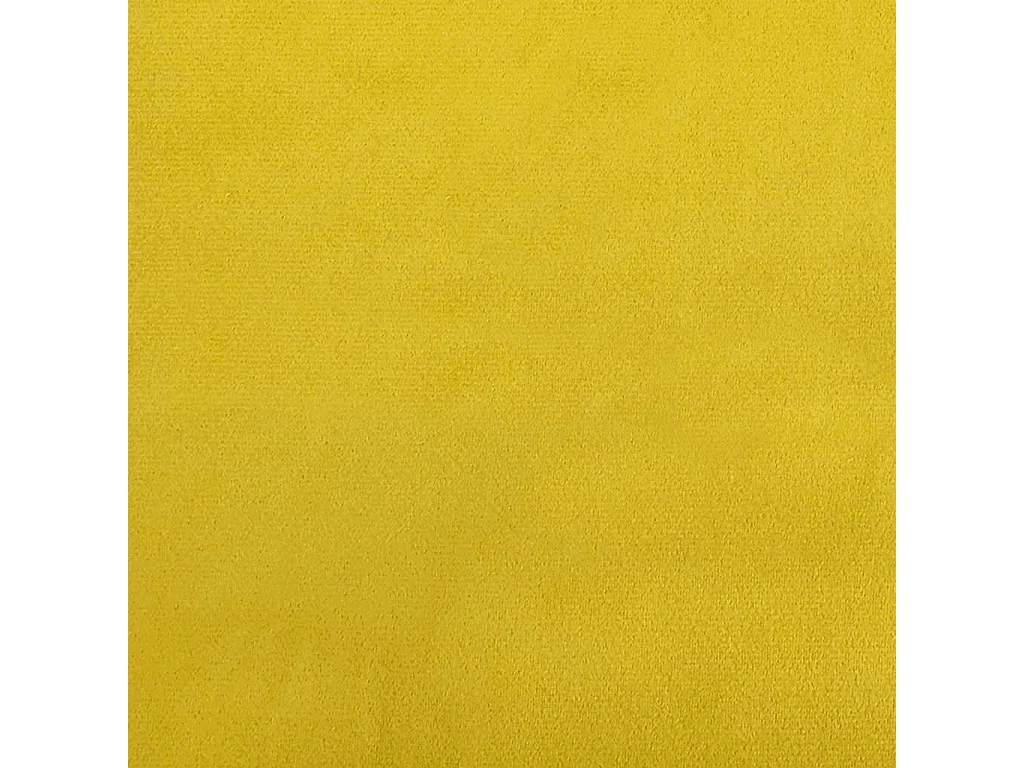 Sillas de comedor 2 unidades terciopelo amarillo