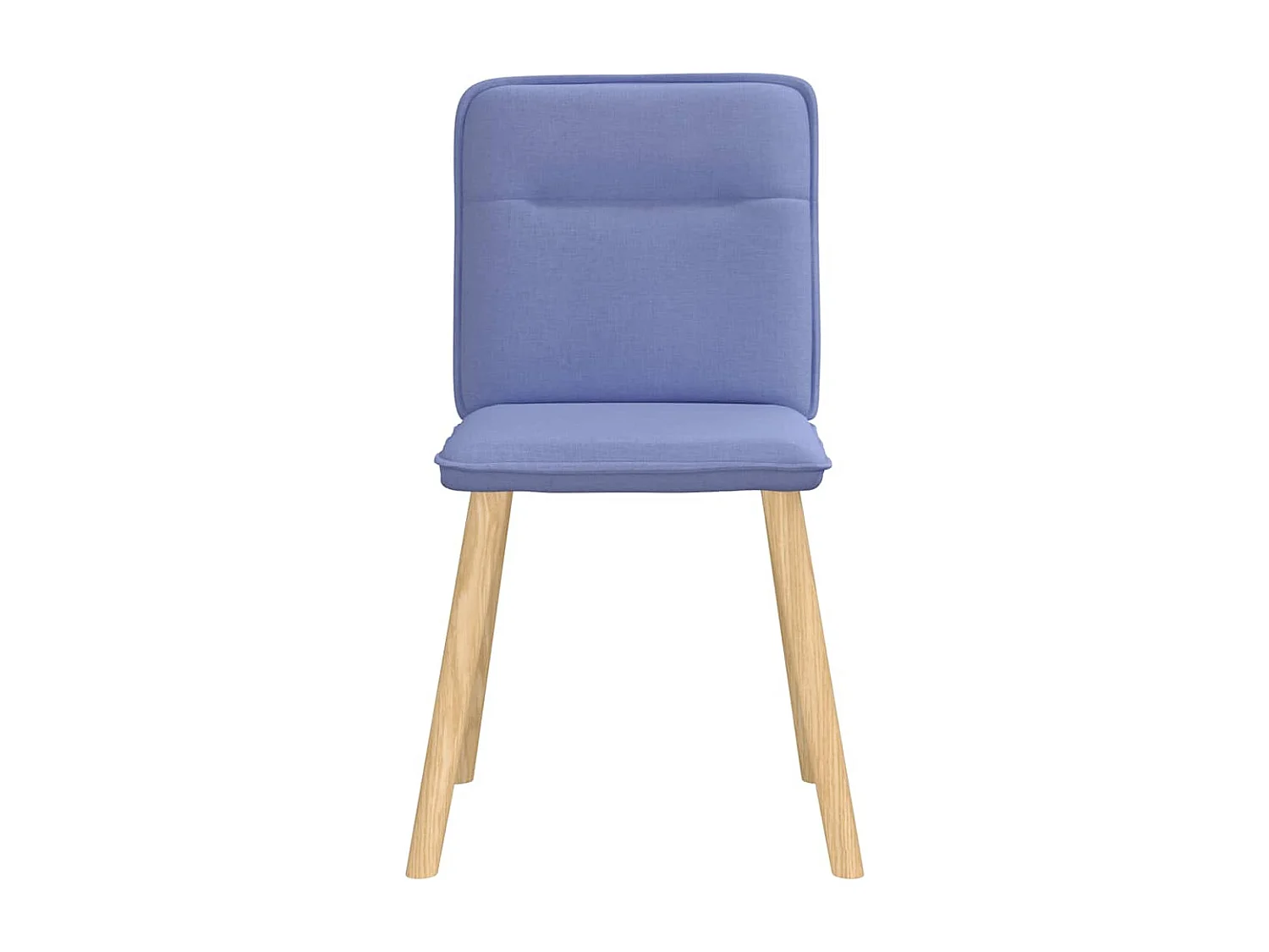 Eetkamerstoelen 4 stukkenstof jeansblauw