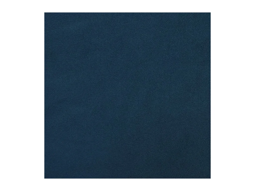 Chaises à manger lot de 2 Bleu Velours