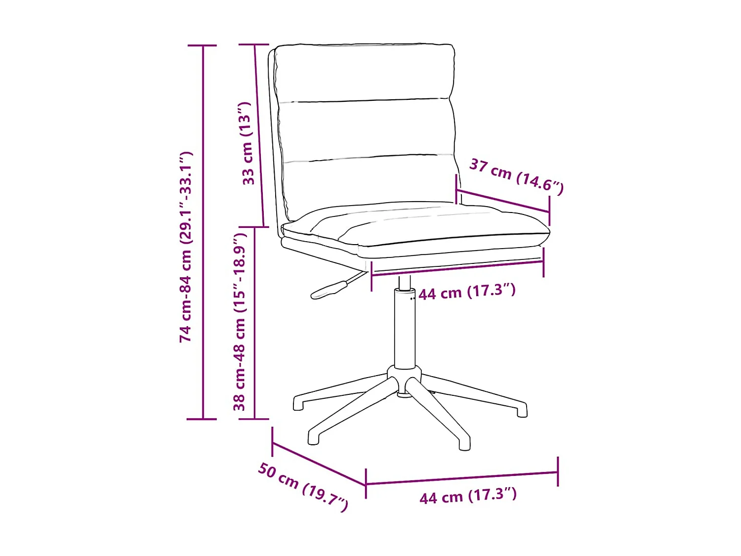 Eetkamerstoelen 2 st kunstleer bruin