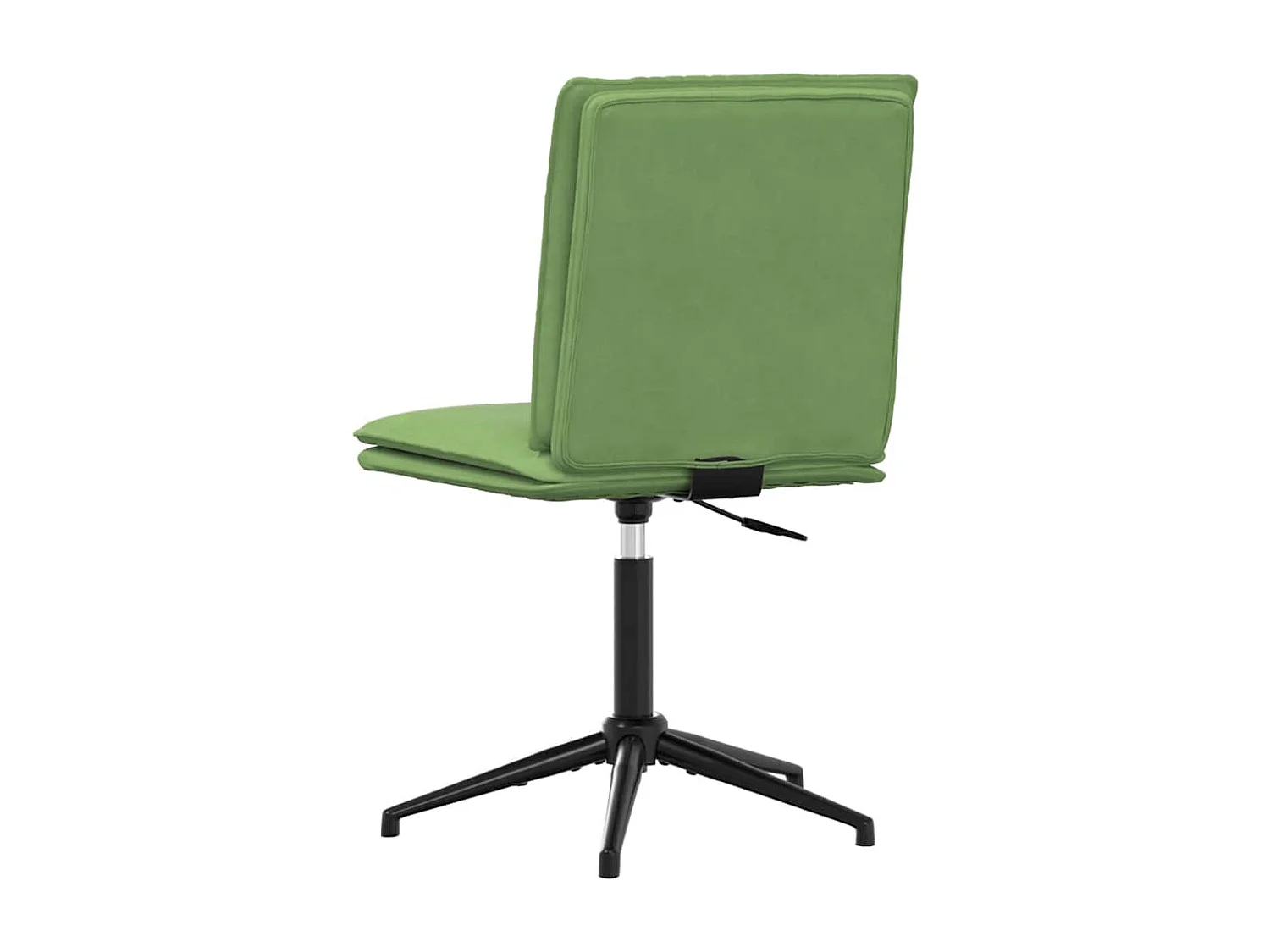 Chaises à manger lot de 2 Vert clair Velours