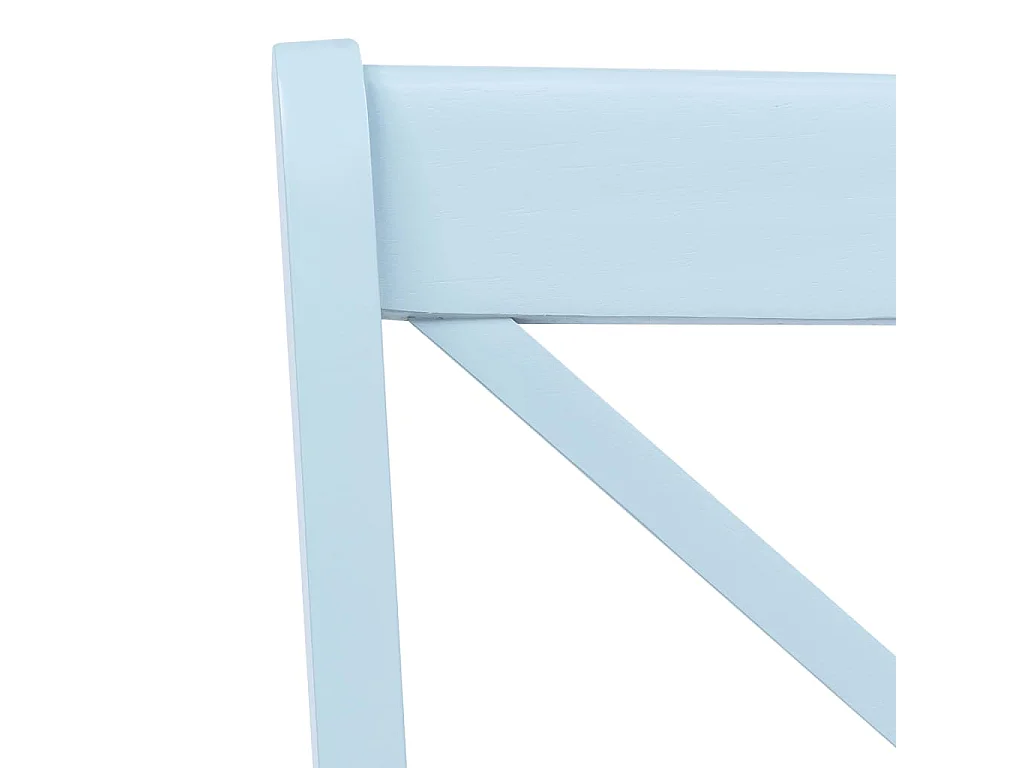 Sillas de comedor 6 ud madera maciza caucho gris y madera claro