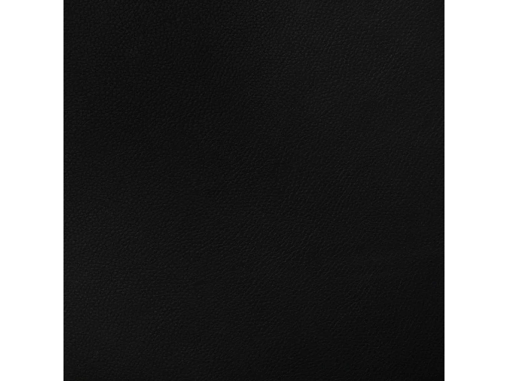 Cadeiras de jantar giratórias 6 peças couro artificial preto