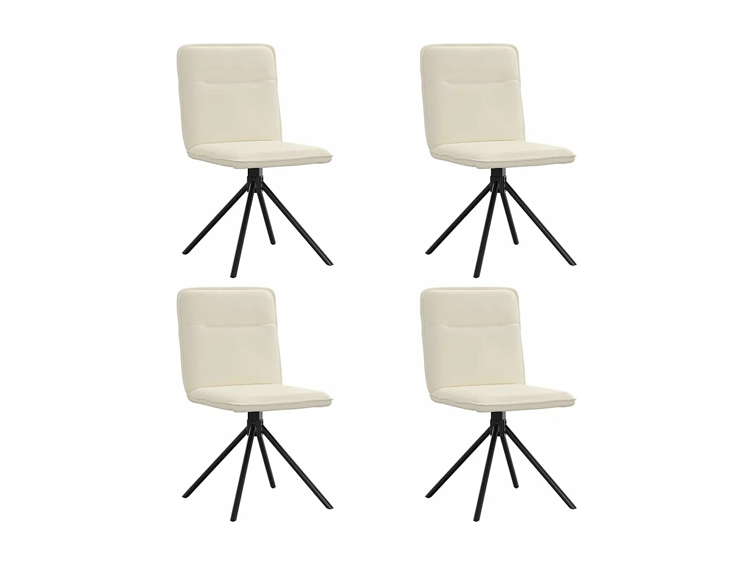 Eetkamerstoelen 4 stukkenlinnen