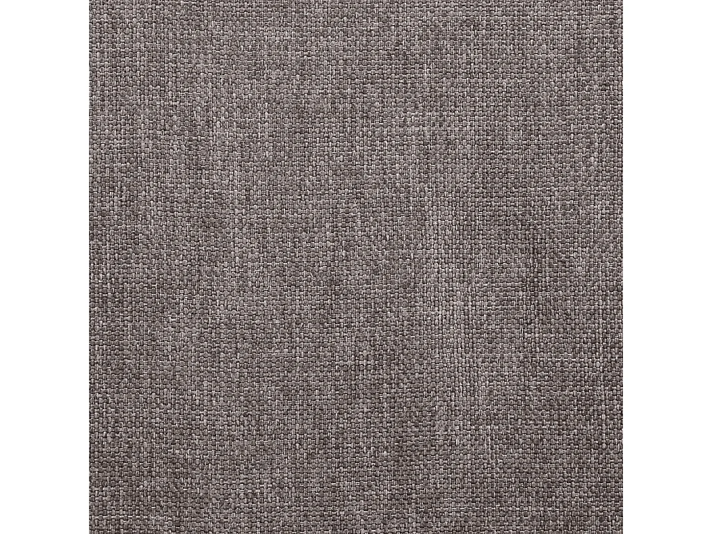 Chaises à manger lot de 2 taupe tissu
