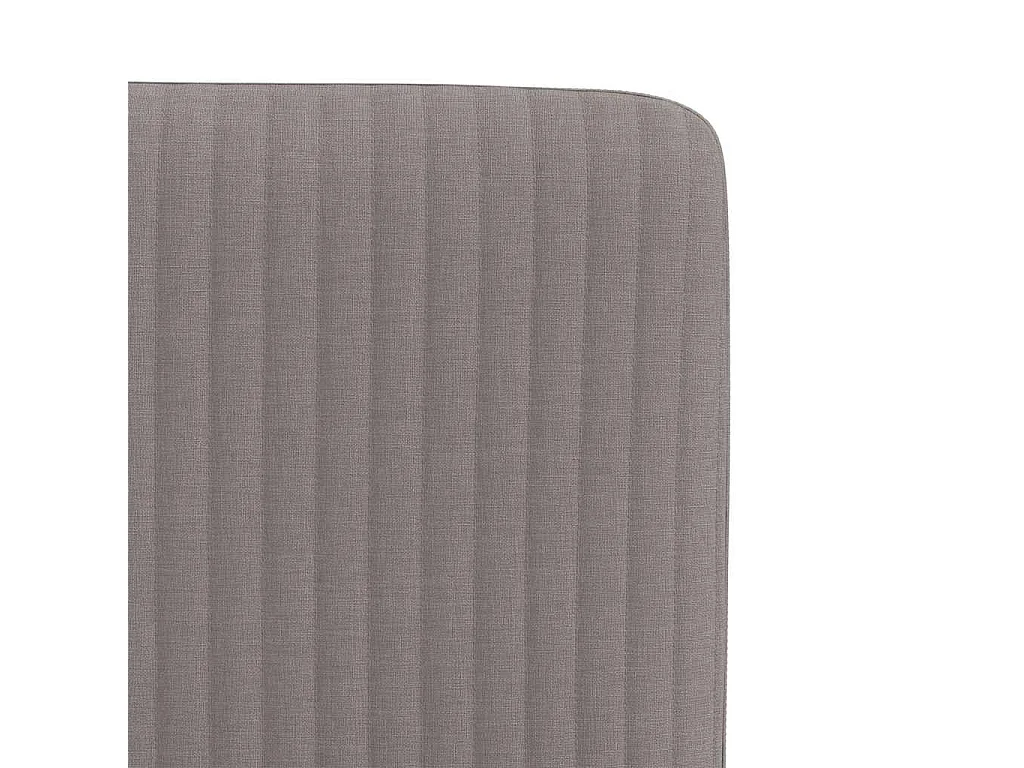 Eetkamerstoelen 4 stukkendraaibaar stof taupe