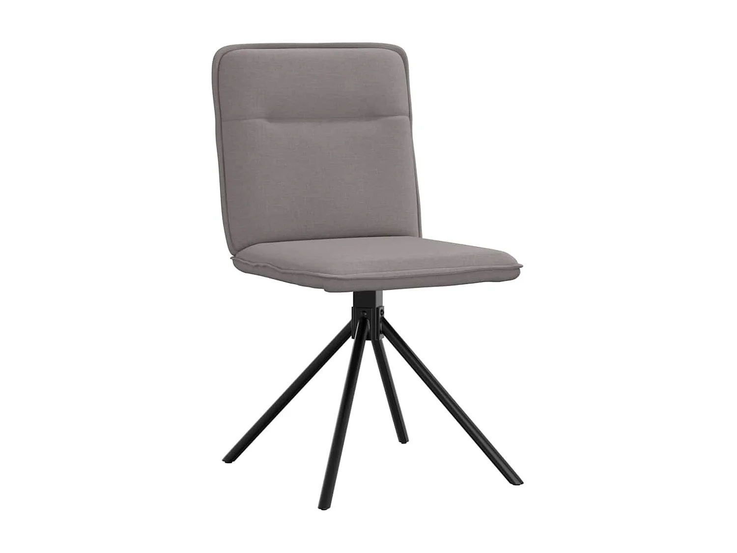 Sillas de comedor 4 unidades tela taupe