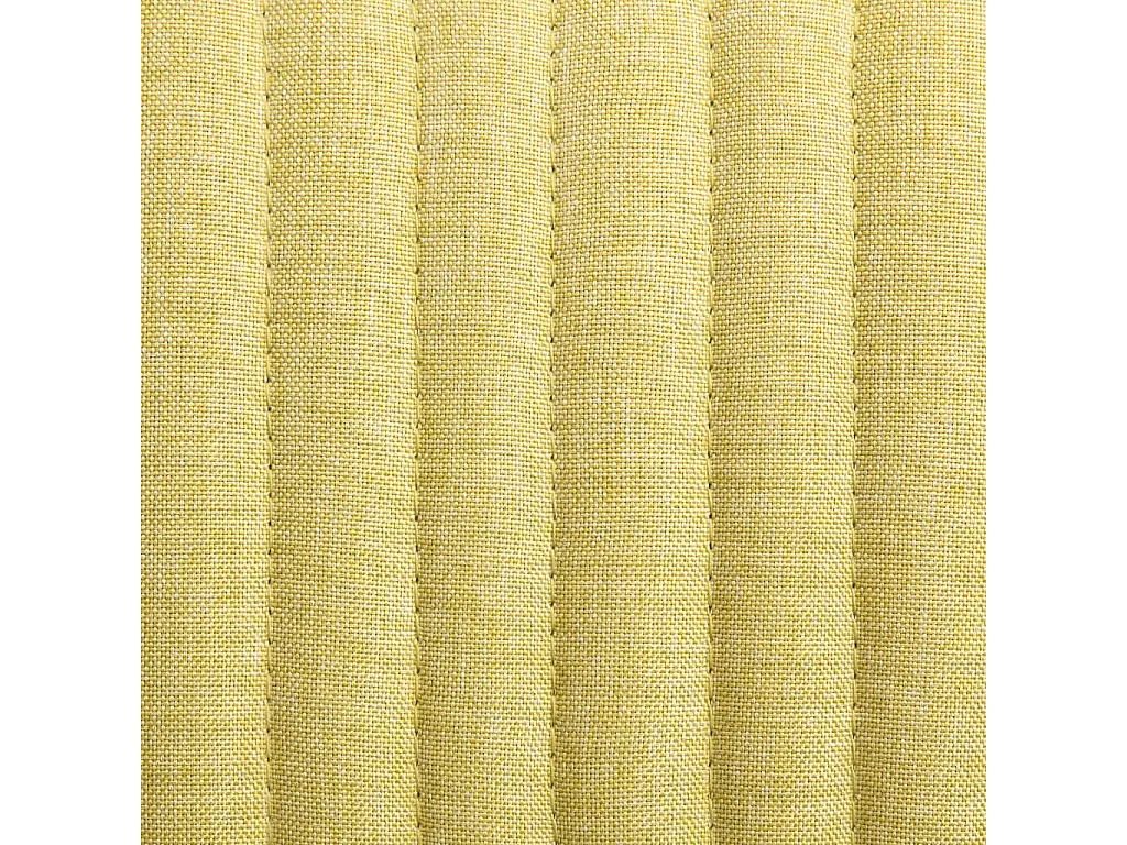 Cadeiras de jantar 4 peças tecido verde