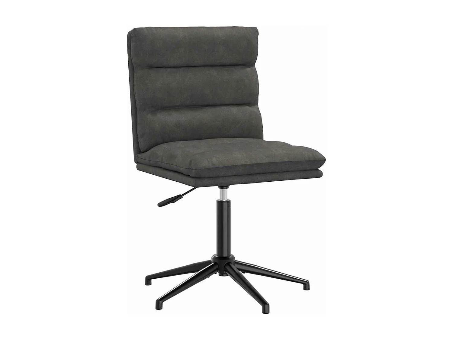 Chaises à manger lot de 2 noir similicuir