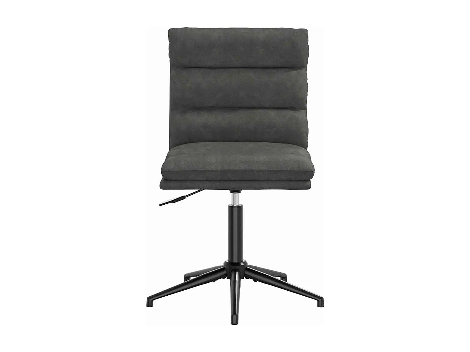 Chaises à manger lot de 2 noir similicuir