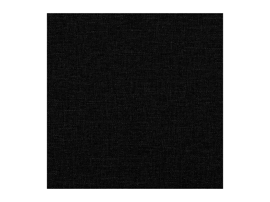 Chaises à manger lot de 2 noir tissu