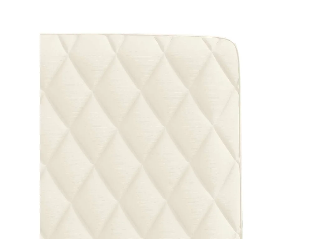 Chaises à manger lot de 2 Crème Velours