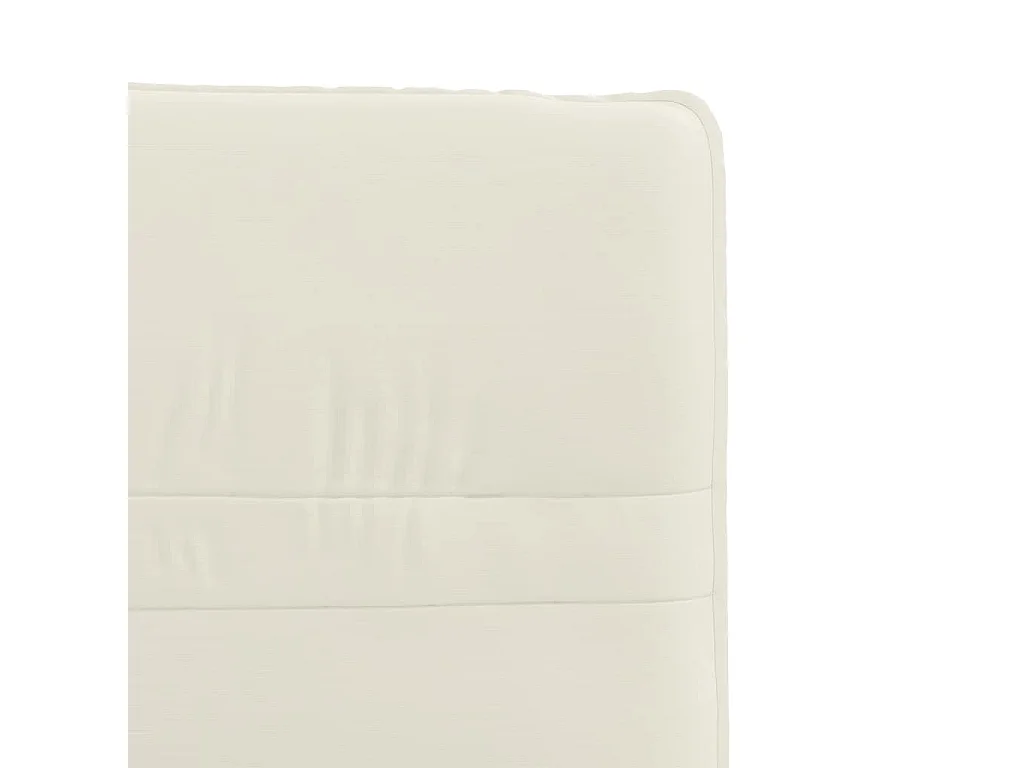 Cadeiras de jantar 4 peças veludo cor creme