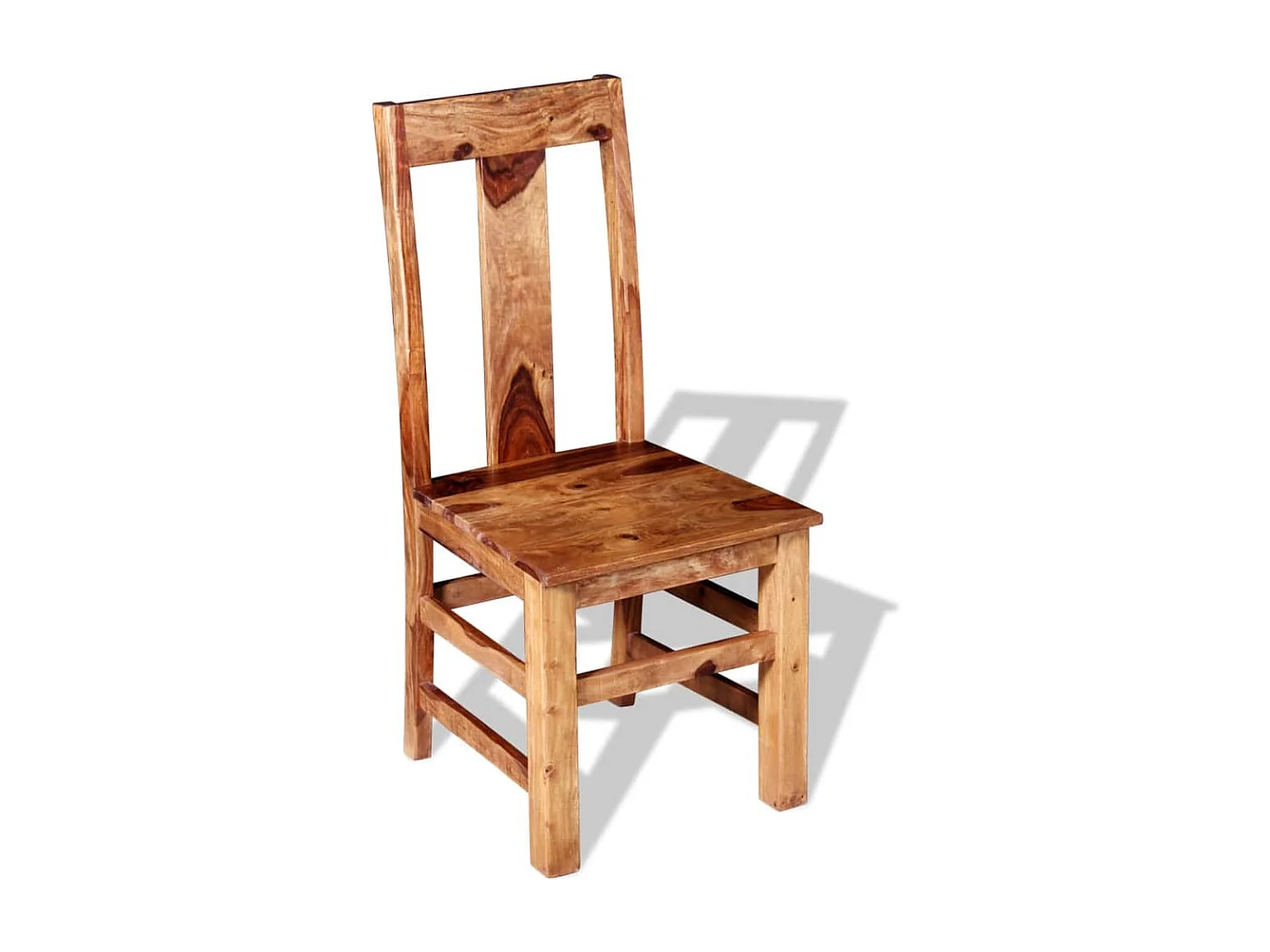 Chaise à manger lot de 2 bois massif