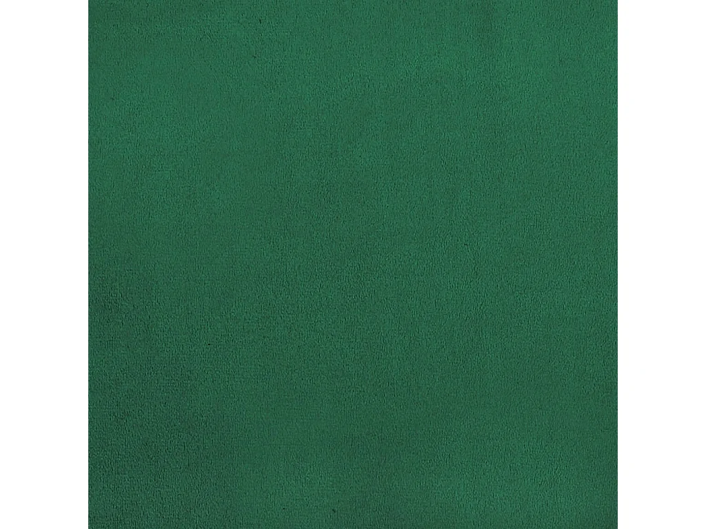 Chaises à manger lot de 2 vert foncé velours