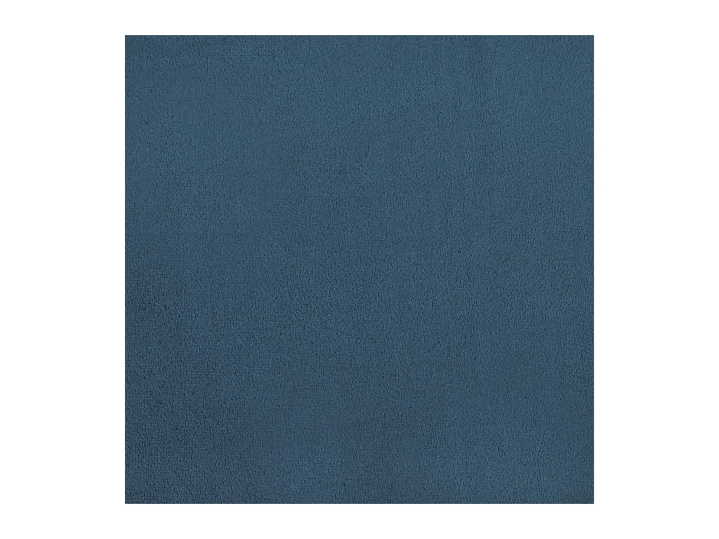 Chaises à manger lot de 4 Bleu Velours