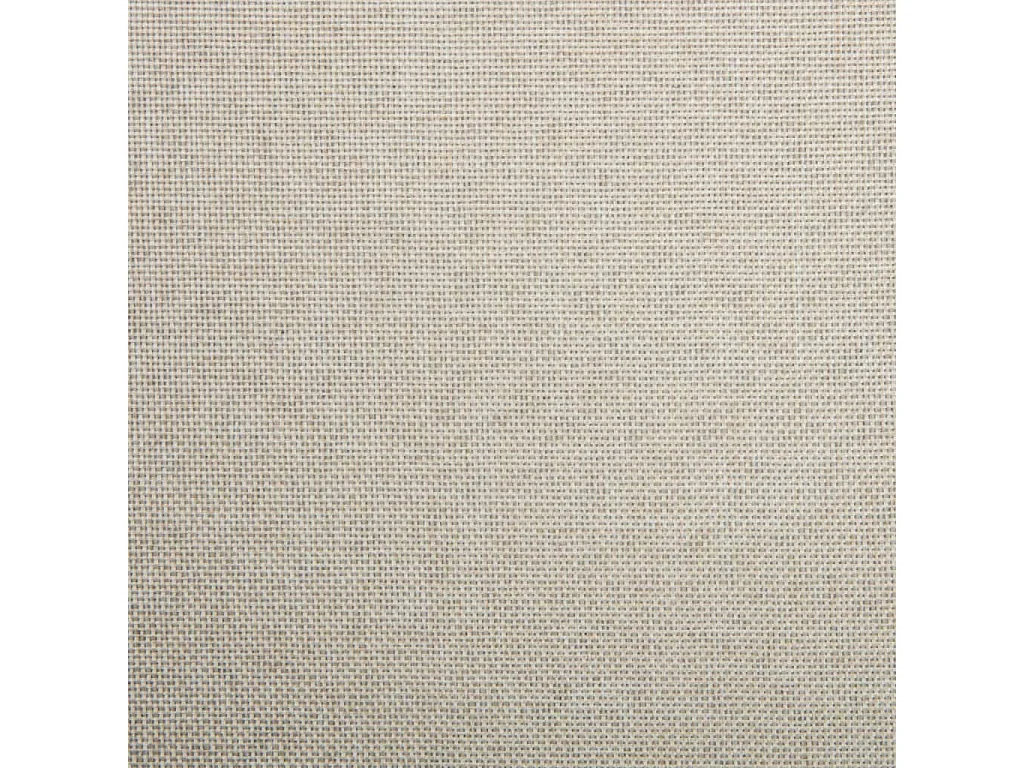 Sillas de comedor giratorias 2 unidades tela color crema