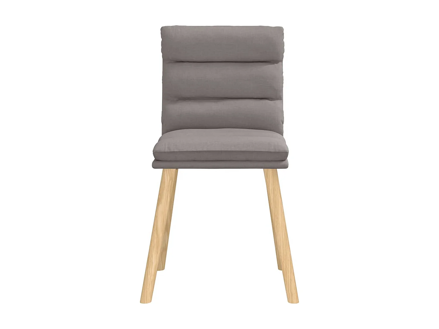 Eetkamerstoelen draaibaar 2 st stof taupe