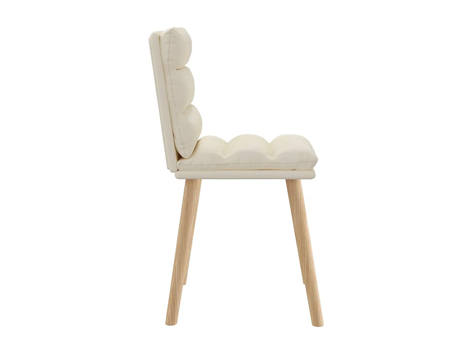 Eetkamerstoelen 2 st linnen