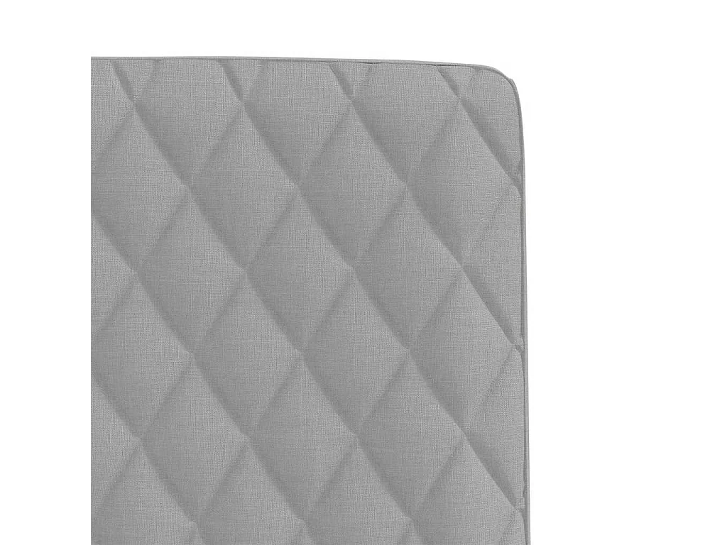 Chaises à manger lot de 2 gris nuage tissu