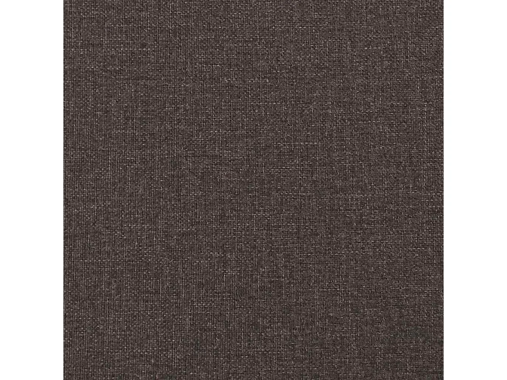 Sillas de comedor 2 unidades tela marrón oscuro