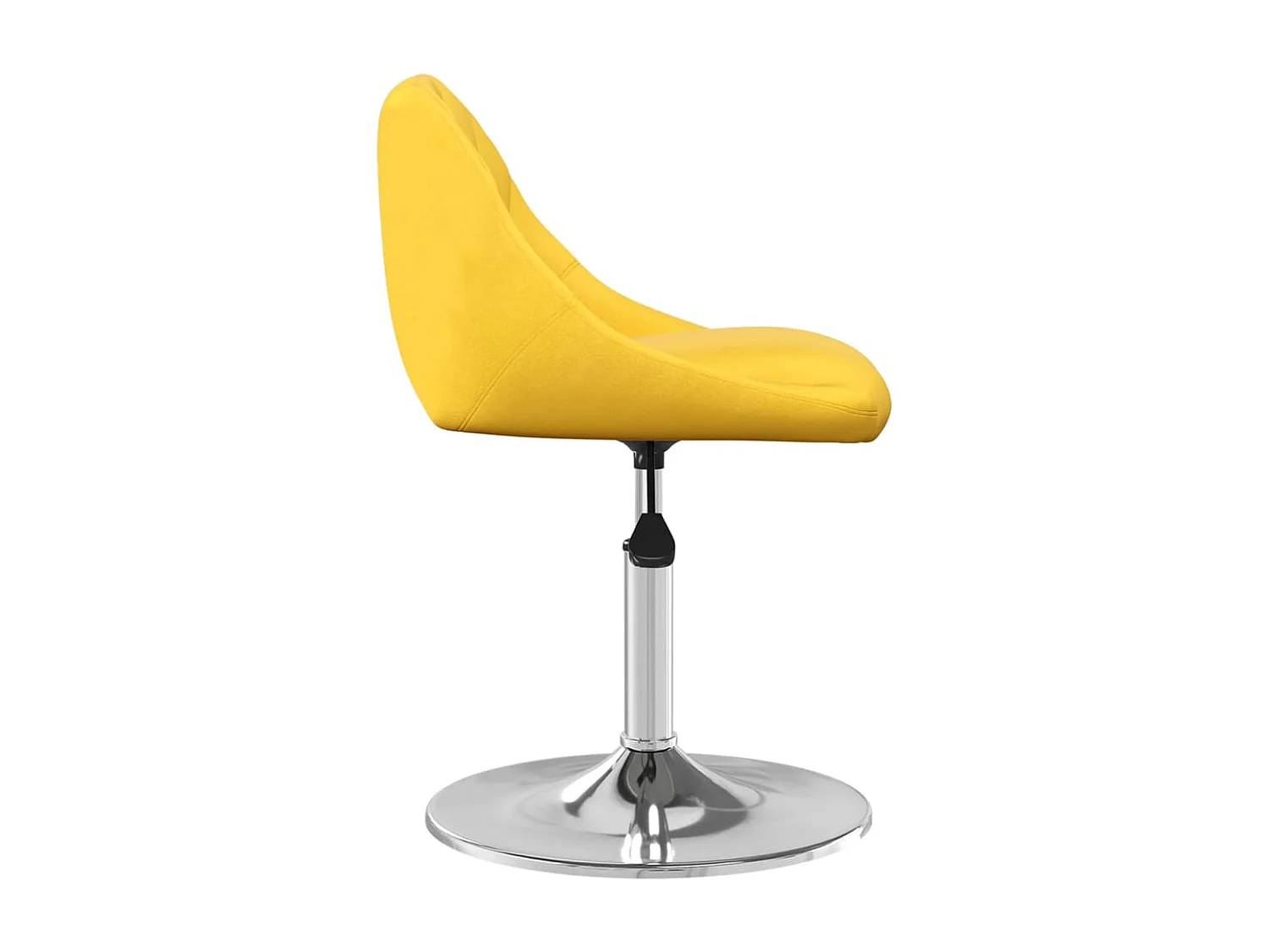 Sillas de comedor giratorias 6 unidades terciopelo amarillo mostaza