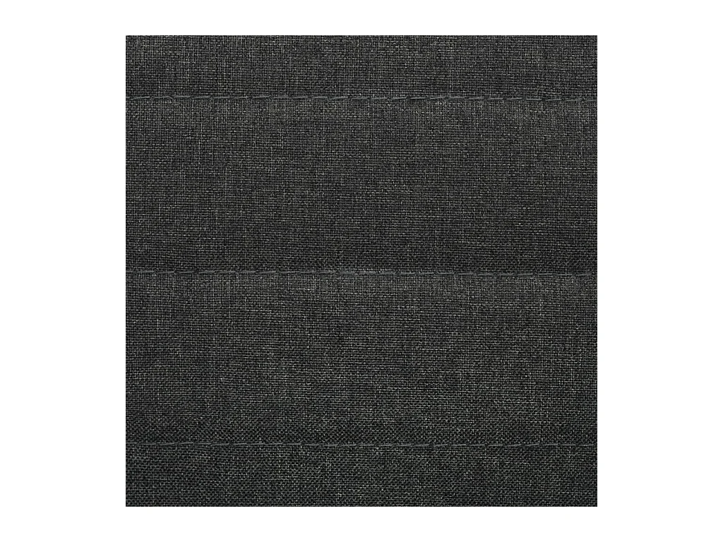 Cadeiras de jantar 2 peças tecido cinzento-escuro