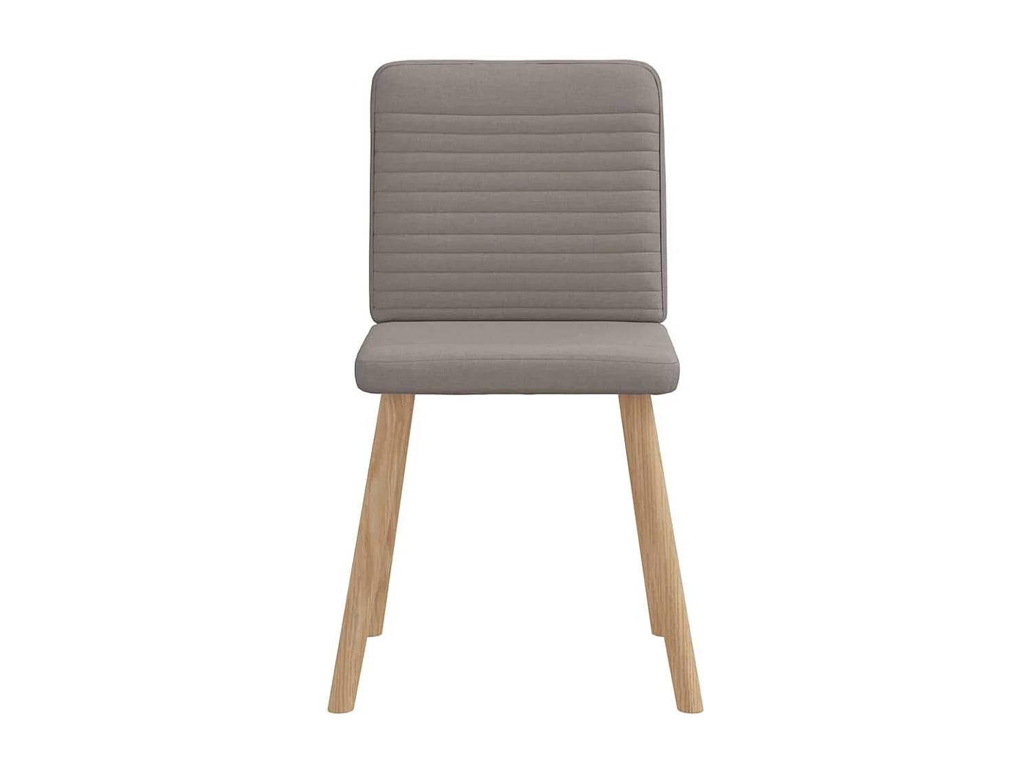 Eetkamerstoelen draaibaar 2 st stof taupe