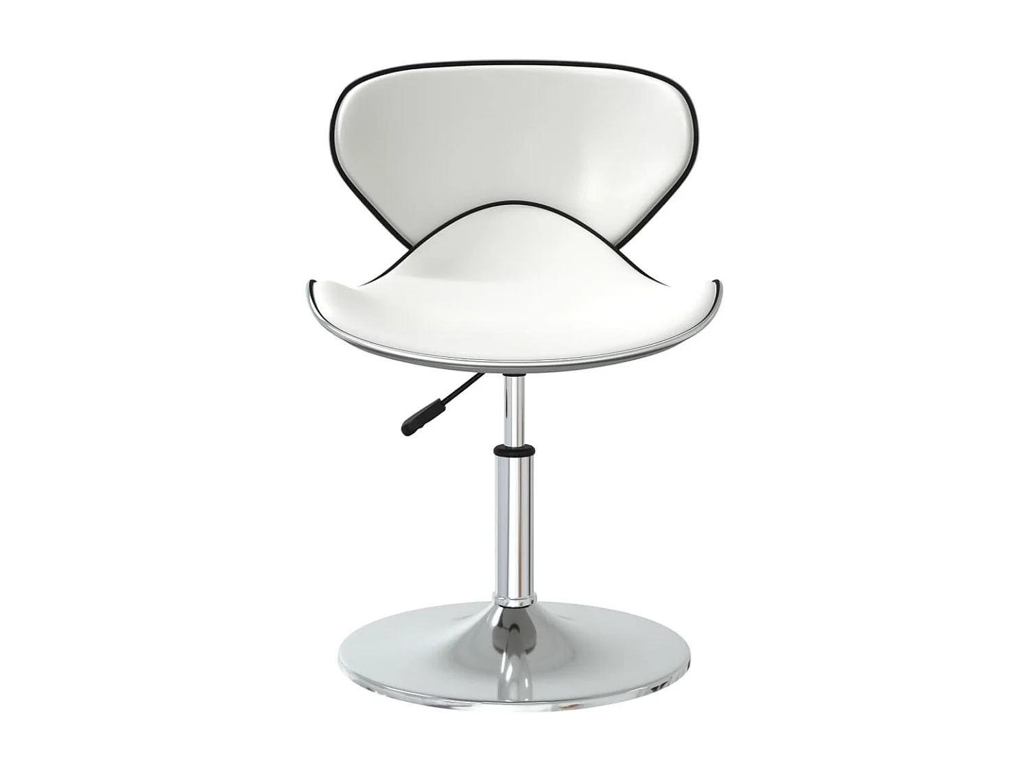 Eetkamerstoelen 4 stukkenkunstleer wit