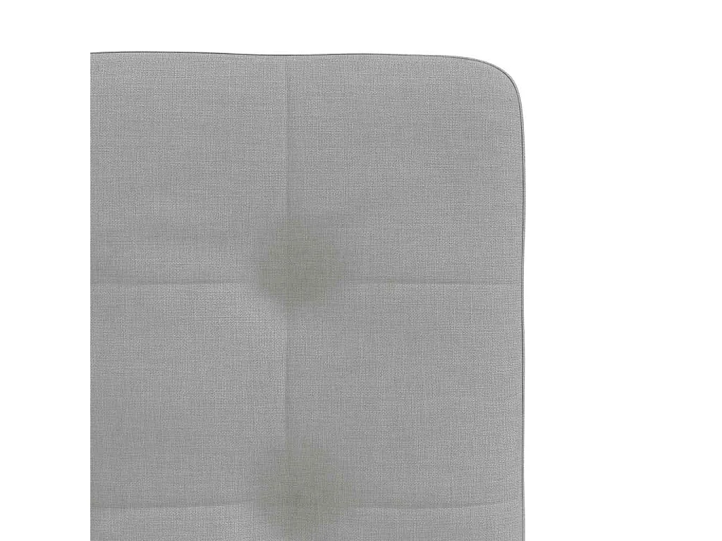 Chaises à manger lot de 2 gris nuage tissu