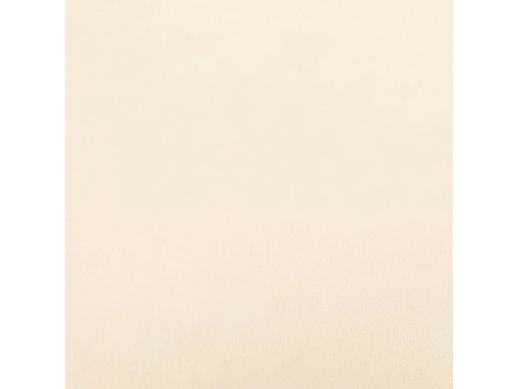 Sillas de comedor 2 unidades terciopelo crema