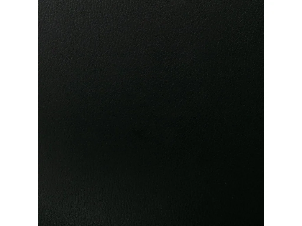 Chaises pivotantes à manger lot de 2 noir similicuir