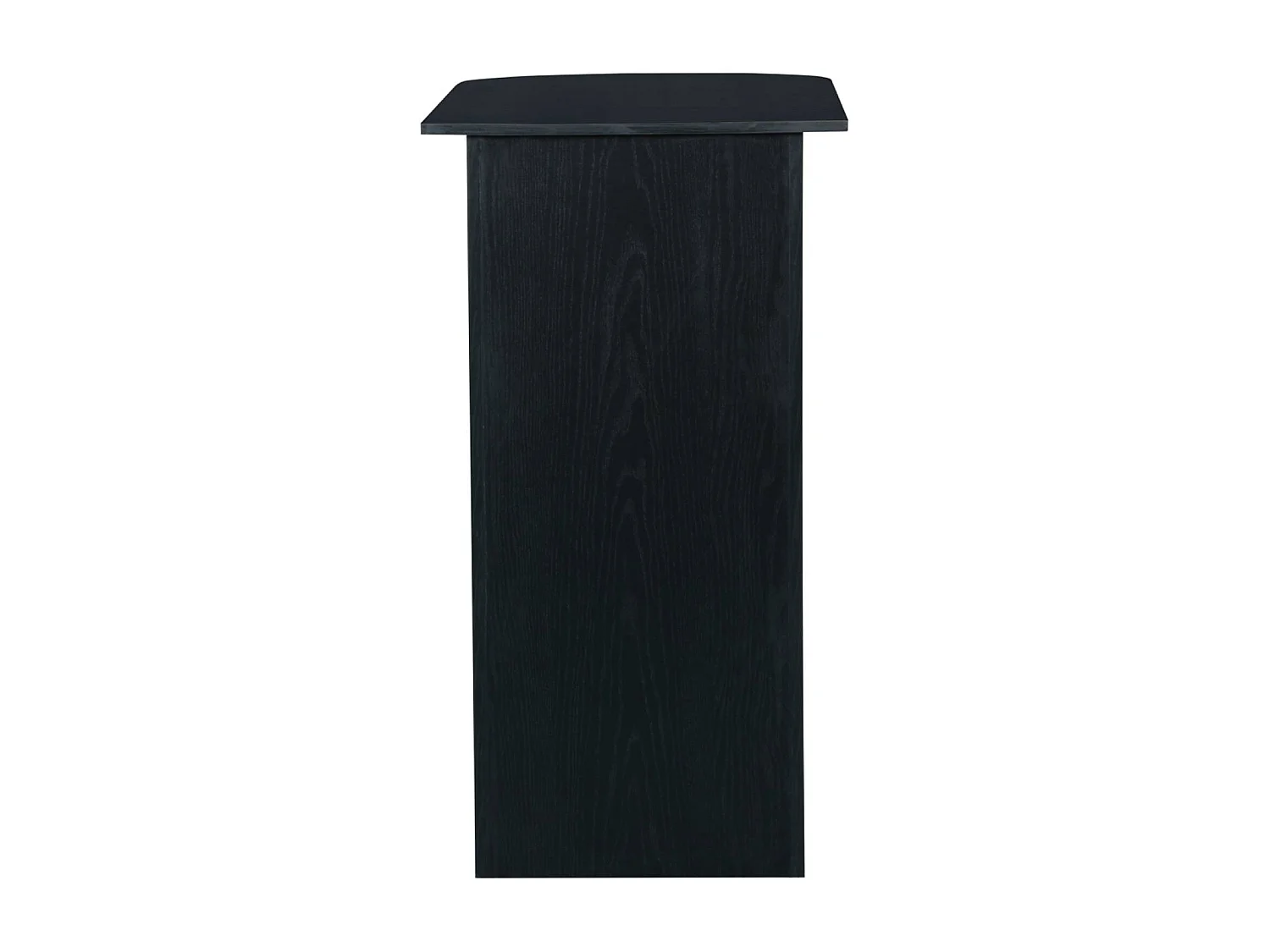 Table bar. table haute de cuisine table d'appoint décor bois avec rangements. 3 étagères. 120 x 55 x 100 cm