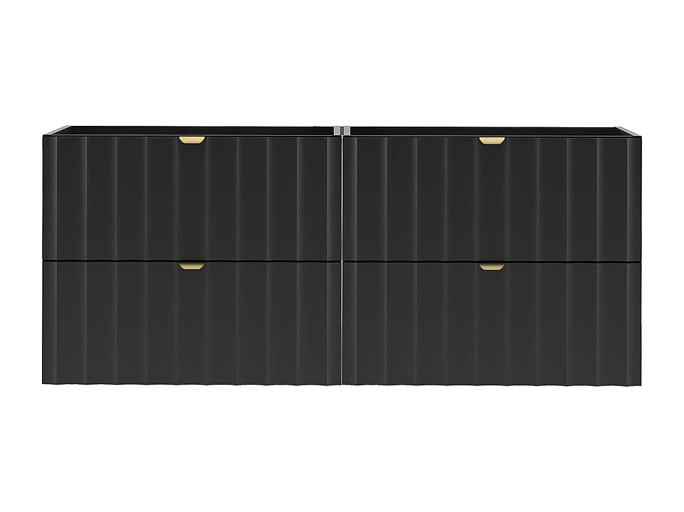 Meuble sous-vasque 120cm Lexa Noir