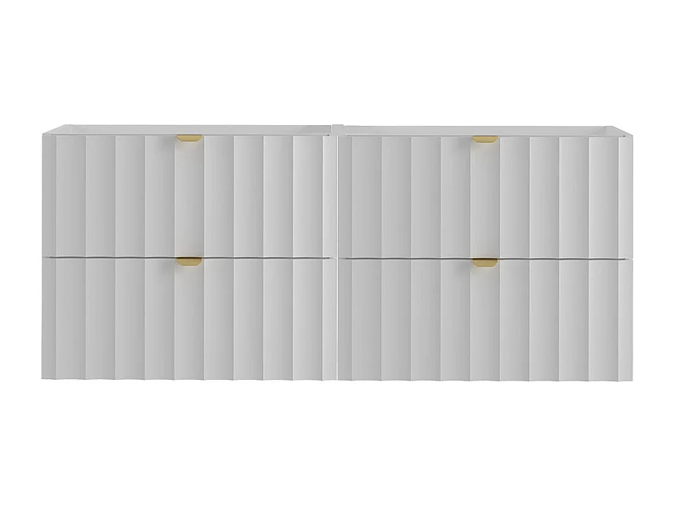 Meuble sous-vasque 120cm Lexa Blanc